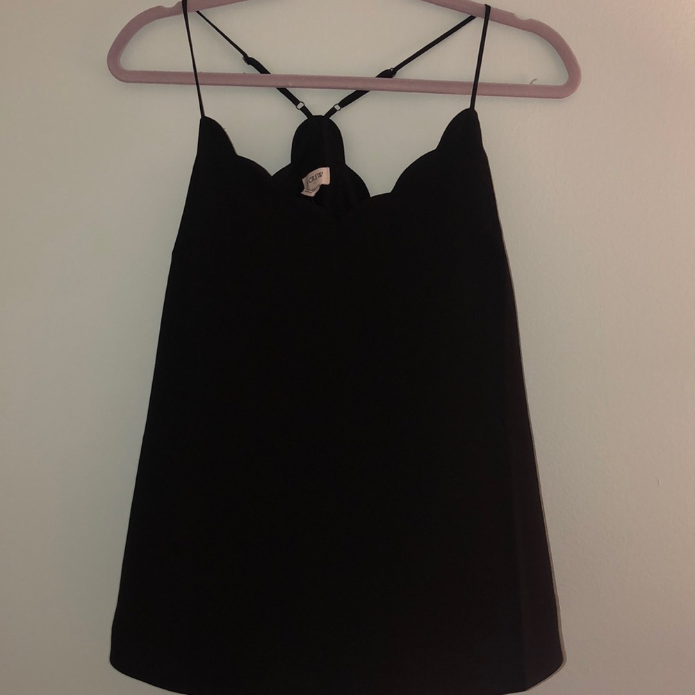 J. Crew scalloped tank top! NWT